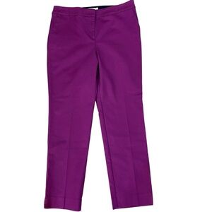Boden Richmond Ankle Length Trousers in Purple Size US 8. NWT